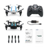 JJRC H345 JJI x JJII Micro Foldable RC Quadcopter Set 2.4GHz 4CH 6-axis Gyro / Headless Mode / One Key Return