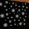 Christmas Snowflakes Pattern Wall Stickers For Bedroom