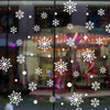 Christmas Snowflakes Pattern Wall Stickers For Bedroom