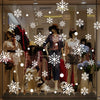 Christmas Snowflakes Pattern Wall Stickers For Bedroom