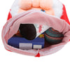 Guapabien Christmas Santa Claus Drawstring Large Gift Bag