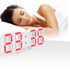 3D LED Display Digital Desk Wall Alarm Clock