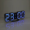 3D LED Display Digital Desk Wall Alarm Clock