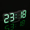 3D LED Display Digital Desk Wall Alarm Clock