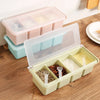Kitchen Supplies Seasoning Box with Spoon
