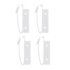 4pcs Children Protection Invisible Latch Drawer Lock