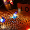 2M 20 LEDs Walking Stick Shape Cooper Wire String Light
