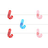 2M 20 LEDs Walking Stick Shape Cooper Wire String Light