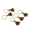5pcs Plait Headdress Hair Hoop Circle Cuff Clip
