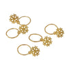 5pcs Plait Headdress Hair Hoop Circle Cuff Clip