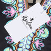 Low Back Halter Printed Swimsuit