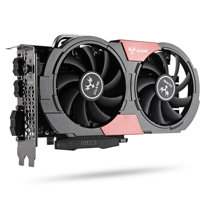 Colorful iGame 1050Ti Graphics Card 128bit DDR5 6Pin Computer Hardware with Cooler Fan