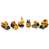 6pcs Mini Engineering Vehicle Model Car Children Toys