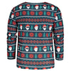 Crew Neck Long Sleeve Christmas T-shirt