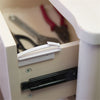 4pcs Children Protection Invisible Latch Drawer Lock