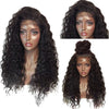 Fluffy Curly Long Lace Frontal Synthetic Wig