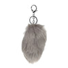 Lovely Owl Style Artificial Rabbit Fur Keychain
