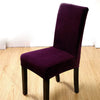 Plush Spandex Stretch Chair Protector Seat Cover
