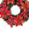 MCYH YH650 50CM Red Christmas Wreath for Decoration