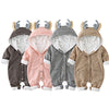 MYFASHION Baby Romper Infant Cute Deer Hooded Jumpsuit