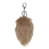 Lovely Owl Style Artificial Rabbit Fur Keychain