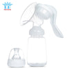 RealBubee Manual Breast Pump Baby Breastfeeding Milk Bottle