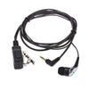 SH - CT Walkie Talkie Headset with Clip and Mic