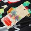 Stylish Round Collar Long Sleeve Christmas Print Women Dress