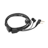 SH - HZ Walkie Talkie Headset Throat Vibration Earpiece