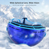 BENICE Double Lens UV400 Anti-fog Big Spherical Skiing Glasses