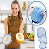 Stretchy Vacuum Rubber Case Reusable Fresh Storage Silicone Cover 6pcs