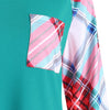 Plaid Pocket Baseball T-shirt