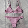 Spaghetti Straps Padded Bathing Suit