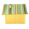 Striped Pattern Removable Dog Cat House Pet Bed