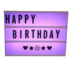 LED Color Changing DIY Letter Combination Light Box