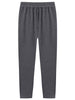 Drawstring Stripe-trimed Straight Sweatpants