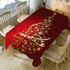 Starlight Christmas Tree Pattern Decorative Table Cloth