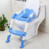 Folding Baby Potty Training Chair with Adjustable Ladder