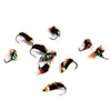 Outlife 40pcs / Box Bionic Insect Fly Shape Fishhook