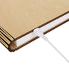 QL01 Warm White LED Wooden Folding Book Shape Light