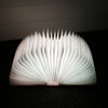 QL01 Warm White LED Wooden Folding Book Shape Light