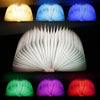 QL01 Warm White LED Wooden Folding Book Shape Light