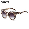 Womens Cat Eye Sunglasses Retro Vintage Shades Oversized Glasses