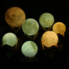 UE3D020 Rechargeable Touch Switch 3D Print Moon Lamp Decor Gift