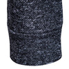 Knitted Drop Shoulder Drawstring Pullover Hoodie
