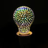 E27 4W 3D Fireworks LED Light Bulb Bar Party Decor Lighting