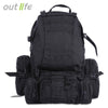 Outlife 50L Multifunction Molle Camouflage Backpack for Outdoor Sport Climbing Hiking Camping