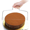 Stainless Steel Double Adjustable Wire Cake Slicer Leveler Cutter