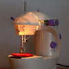 202 Mini Sewing Machine Double Speed Automatic Thread with Light