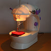 202 Mini Sewing Machine Double Speed Automatic Thread with Light